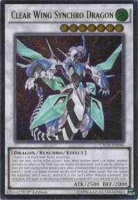 Clear Wing Synchro Dragon (UTR) - Crossed Souls - YuGiOh card