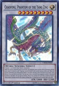 Chaofeng, Phantom of the Yang Zing - Crossed Souls - YuGiOh card