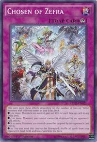 Chosen of Zefra - Crossed Souls - YuGiOh card