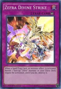 Zefra Divine Strike - Crossed Souls - YuGiOh card