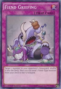 Fiend Griefing - Crossed Souls - YuGiOh card