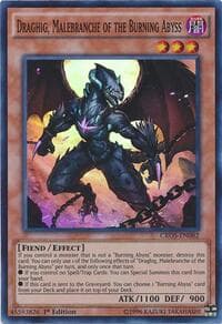 Draghig, Malebranche of the Burning Abyss - Crossed Souls - YuGiOh card