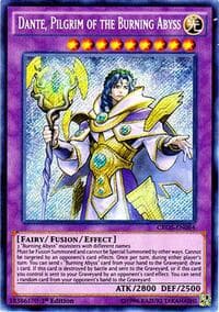 Dante, Pilgrim of the Burning Abyss - Crossed Souls - YuGiOh card