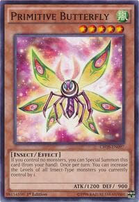 Primitive Butterfly - Crossed Souls - YuGiOh card