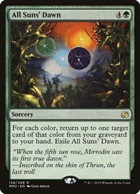 All Suns' Dawn - Modern Masters 2015 - Magic: The Gathering card