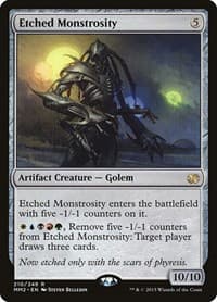 Etched Monstrosity - Modern Masters 2015 - Magic: The Gathering card