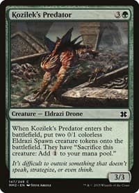 Kozilek's Predator - Modern Masters 2015 - Magic: The Gathering card