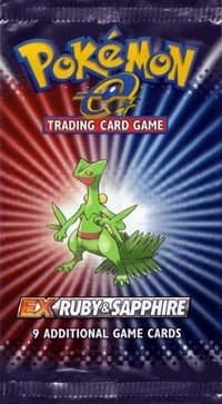 Ruby and Sapphire Booster Pack - EX Ruby and Sapphire - Pokemon card