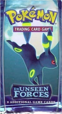 Unseen Forces Booster Pack - EX Unseen Forces - Pokemon card