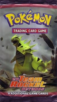 Team Rocket Returns Booster Pack - EX Team Rocket Returns - Pokemon card