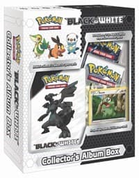 Collector's Album Box - Black and White - Pokemon card