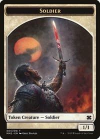 Soldier Token - Modern Masters 2015 - Magic: The Gathering card