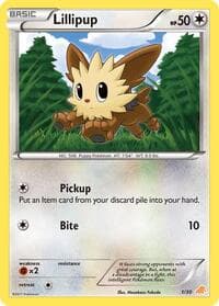 Lillipup (#1) - BW Trainer Kit: Excadrill & Zoroark - Pokemon card