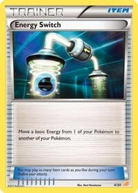 Energy Switch (Excadrill) - BW Trainer Kit: Excadrill & Zoroark - Pokemon card