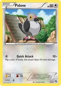 Pidove (#21) - BW Trainer Kit: Excadrill & Zoroark - Pokemon card