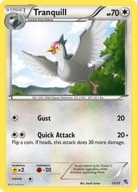 Tranquill - BW Trainer Kit: Excadrill & Zoroark - Pokemon card