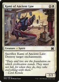 Kami of Ancient Law - Modern Masters 2015 - Magic: The Gathering card