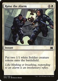 Raise the Alarm - Modern Masters 2015 - Magic: The Gathering card