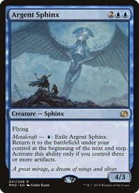 Argent Sphinx - Modern Masters 2015 - Magic: The Gathering card