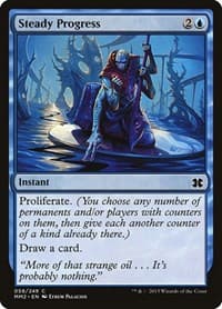 Steady Progress - Modern Masters 2015 - Magic: The Gathering card