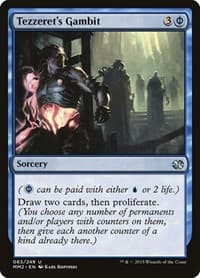 Tezzeret's Gambit - Modern Masters 2015 - Magic: The Gathering card