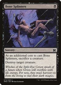 Bone Splinters - Modern Masters 2015 - Magic: The Gathering card