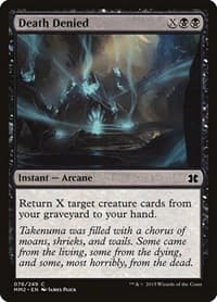 Death Denied - Modern Masters 2015 - Magic: The Gathering card