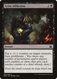 Grim Affliction - Modern Masters 2015 - Magic: The Gathering card