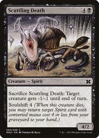 Scuttling Death - Modern Masters 2015 - Magic: The Gathering card