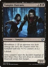 Vampire Outcasts - Modern Masters 2015 - Magic: The Gathering card