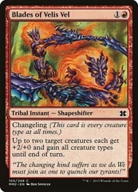 Blades of Velis Vel - Modern Masters 2015 - Magic: The Gathering card