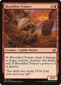 Bloodshot Trainee - Modern Masters 2015 - Magic: The Gathering card