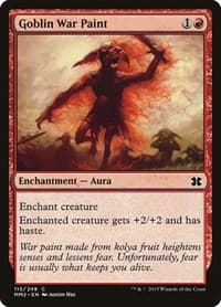 Goblin War Paint - Modern Masters 2015 - Magic: The Gathering card