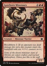 Gorehorn Minotaurs - Modern Masters 2015 - Magic: The Gathering card