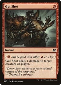 Gut Shot - Modern Masters 2015 - Magic: The Gathering card