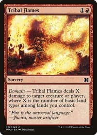 Tribal Flames - Modern Masters 2015 - Magic: The Gathering card