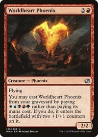 Worldheart Phoenix - Modern Masters 2015 - Magic: The Gathering card