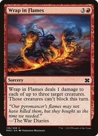 Wrap in Flames - Modern Masters 2015 - Magic: The Gathering card