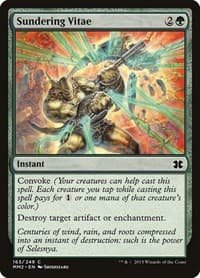 Sundering Vitae - Modern Masters 2015 - Magic: The Gathering card