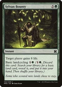 Sylvan Bounty - Modern Masters 2015 - Magic: The Gathering card
