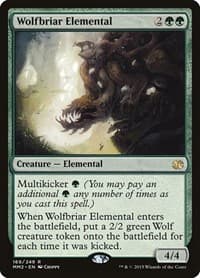 Wolfbriar Elemental - Modern Masters 2015 - Magic: The Gathering card