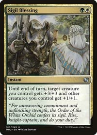 Sigil Blessing - Modern Masters 2015 - Magic: The Gathering card