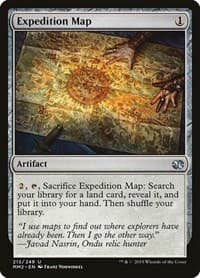 Expedition Map - Modern Masters 2015 - Magic: The Gathering card
