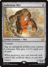 Lodestone Myr - Modern Masters 2015 - Magic: The Gathering card
