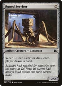 Runed Servitor - Modern Masters 2015 - Magic: The Gathering card