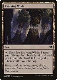 Evolving Wilds - Modern Masters 2015 - Magic: The Gathering card