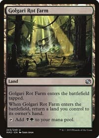 Golgari Rot Farm - Modern Masters 2015 - Magic: The Gathering card