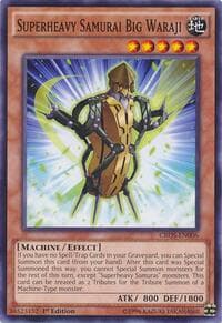 Superheavy Samurai Big Waraji - Crossed Souls - YuGiOh card
