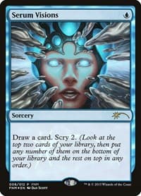 Serum Visions - FNM Promos - Magic: The Gathering card