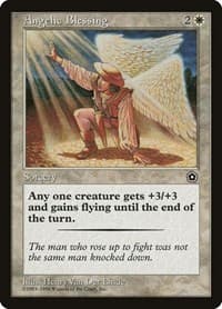 Angelic Blessing - Portal Second Age - Magic: The Gathering card